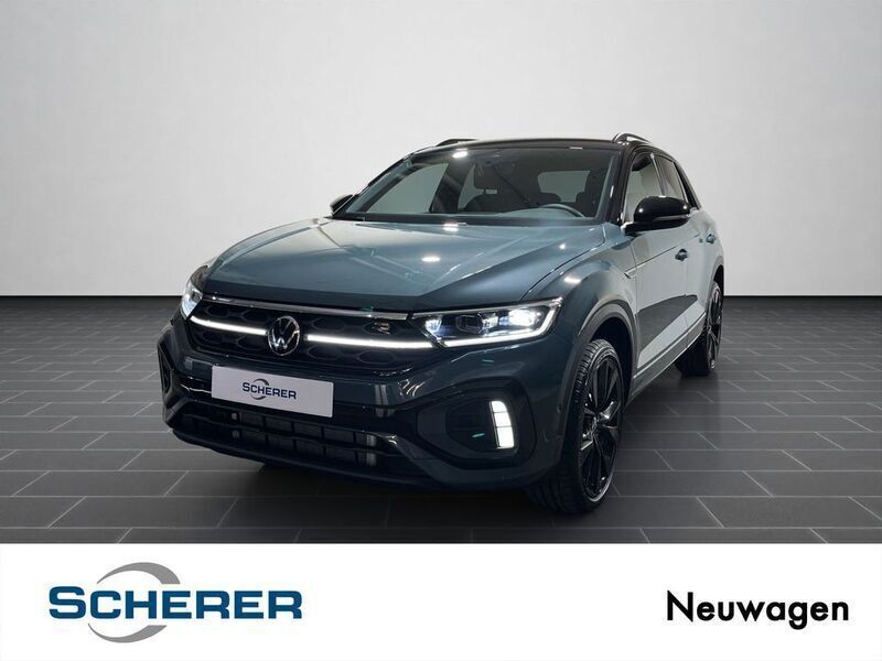 Blau Neu 2025 VW T-Roc R-line SUV | 47.490 € - Bild 1/4