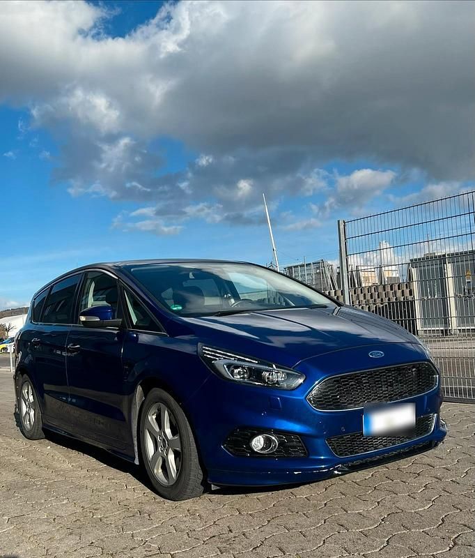 Gebraucht Ford S-MAX ST-Line 180 PS (132 kW) 2016 Blau Van / Kleinbus