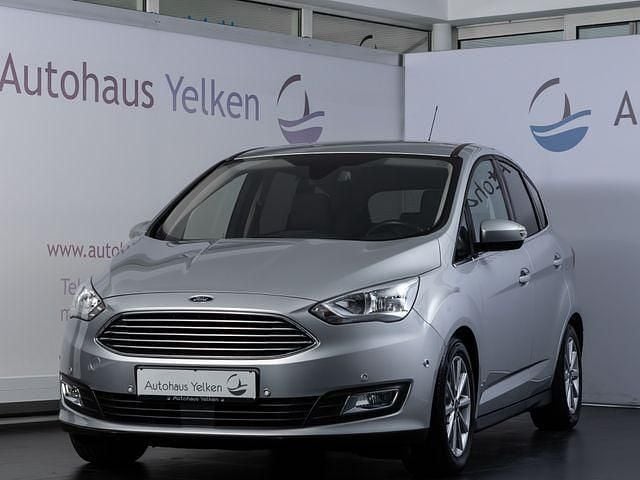 Silber Gebraucht 2016 Ford C-MAX Titanium Van / Kleinbus | 7.990 € (Superpreis) - Bild 1/4
