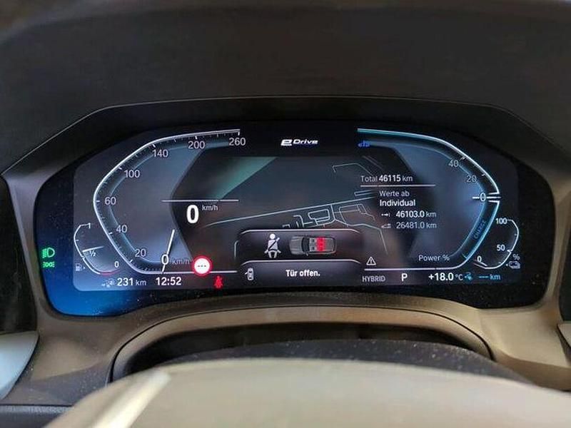 Gebraucht BMW 330e Advantage 252 PS (185 kW) 2022 Schwarz Limousine