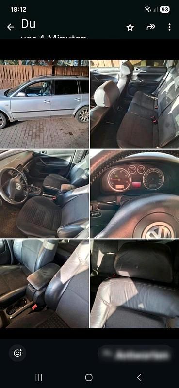 Grau Gebraucht 2002 VW Passat Kombi | 1.200 € (Fairer Preis) - Bild 1/1