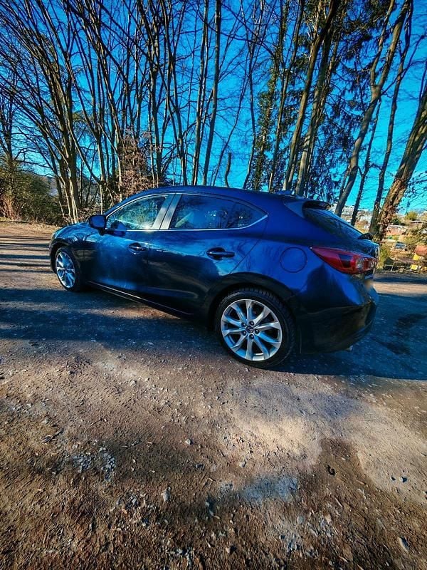 Gebraucht Mazda 3 150 PS (110 kW) 2014 Blau Kleinwagen