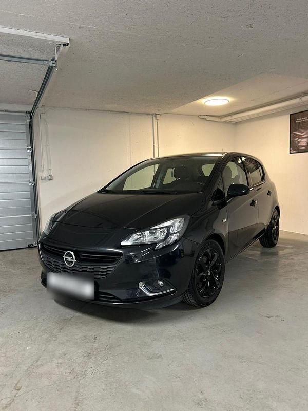 Gebraucht Opel Corsa Edition 101 PS (74 kW) 2016 Schwarz Kleinwagen