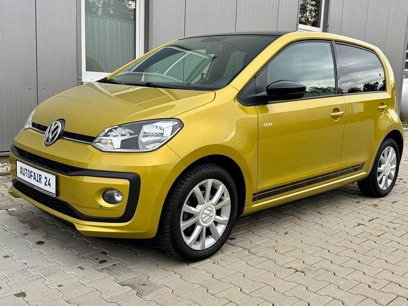Gelb Gebraucht 2017 VW up! CLUB Kleinwagen | 9.499 € (Fairer Preis) - Bild 1/4