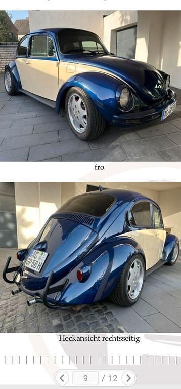 Gebraucht VW Käfer 111 PS (81 kW) 1971 Blau