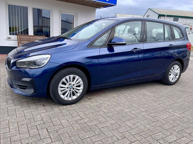 Gebraucht BMW 218 Gran Tourer Advantage 140 PS (102 kW) 2019 Blau Van / Kleinbus