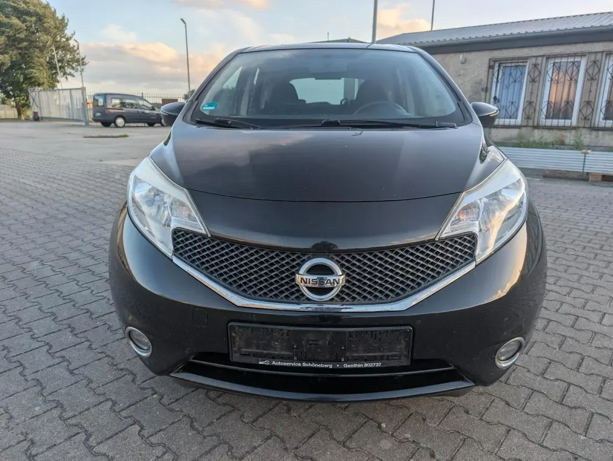 Gebraucht Nissan Note 80 PS (58 kW) 2013 Schwarz Kleinwagen
