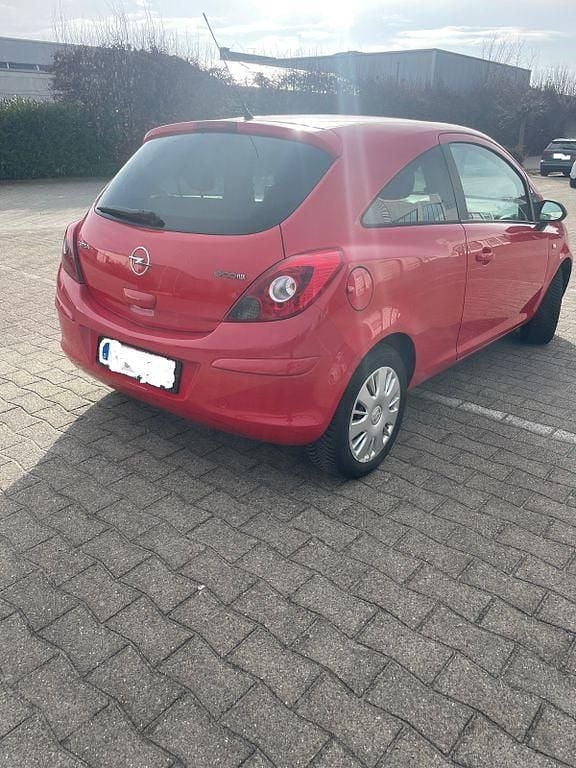 Gebraucht Opel Corsa Eco 69 PS (50 kW) 2010 Rot Kleinwagen