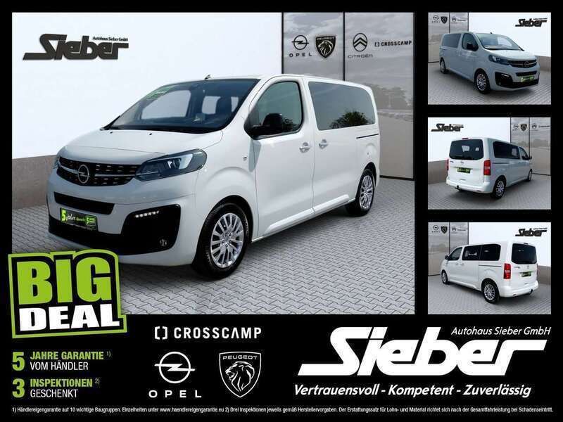 Casabl/arctic/eisweiss/kaolin Gebraucht 2022 Opel Zafira Life Van | 34.990 € (Superpreis) - Bild 1/2