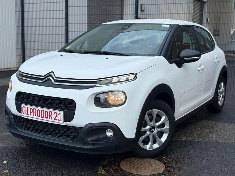 Weiß Gebraucht 2018 Citroën C3 Limousine | 6.545 € (Guter Preis) - Bild 1/3