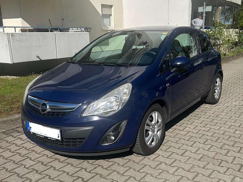 Gebraucht Opel Corsa 87 PS (63 kW) 2011 Blau Kleinwagen