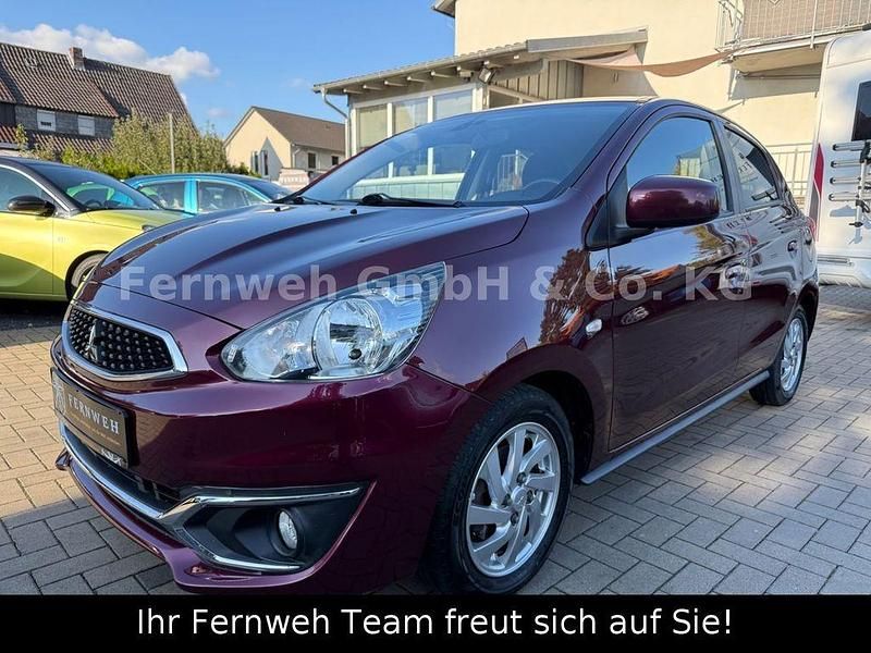 Rot Gebraucht 2016 Mitsubishi Space Star Edition+ Limousine | 8.399 € (Guter Preis) - Bild 1/4
