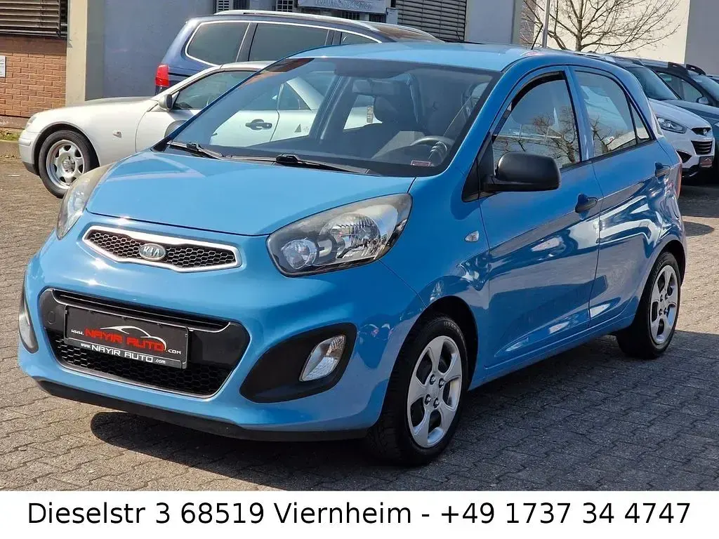 Gebraucht Kia Picanto Vision 69 PS (50 kW) 2011 Blau Kleinwagen