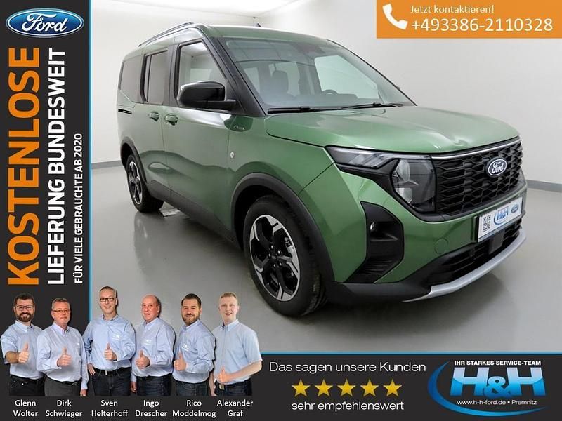 Bursting green Gebraucht 2025 Ford Tourneo Courier Active Van / Kleinbus | 25.290 € (Fairer Preis) - Bild 1/4