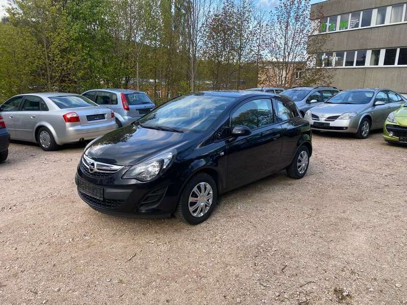 Schwarz Gebraucht 2014 Opel Corsa Selection Kleinwagen | 3.490 € (Fairer Preis) - Bild 1/4