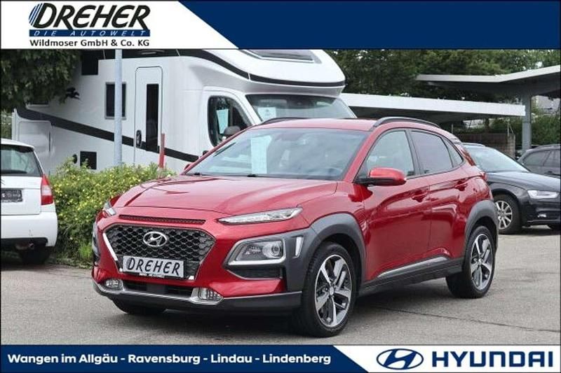 Pulse red Gebraucht 2018 Hyundai Kona Style SUV | 19.190 € (Fairer Preis) - Bild 1/4