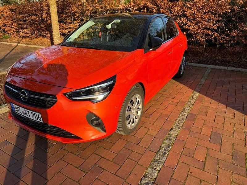 Gebraucht Opel Corsa-e 100 kW (136 PS) 2021 Orange Kleinwagen