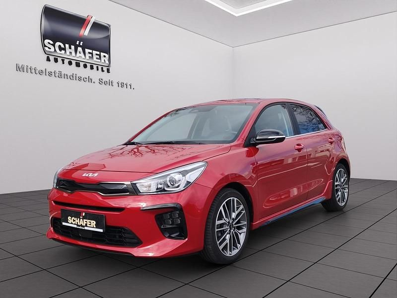 Gebraucht Kia Rio GT-Line 120 PS (88 kW) 2022 Rot Limousine