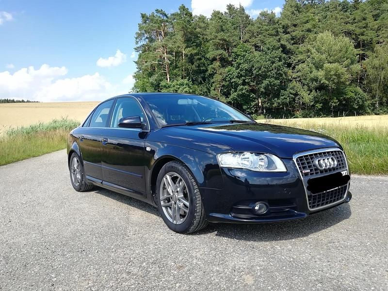 Schwarz Gebraucht 2007 Audi A4 Limousine | 3.300 € (Guter Preis) - Bild 1/4