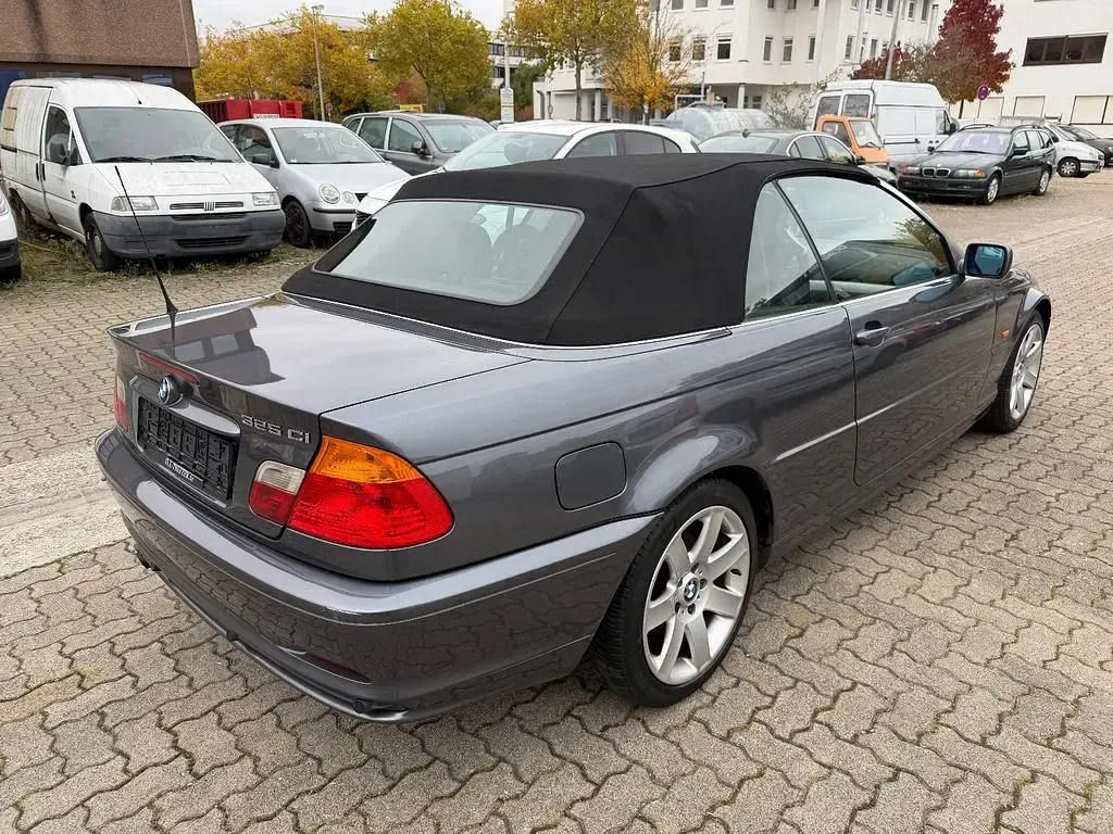 Second-hand BMW 325 Sport Line 192 CP (141 kW) 2002 Gri Cabrio
