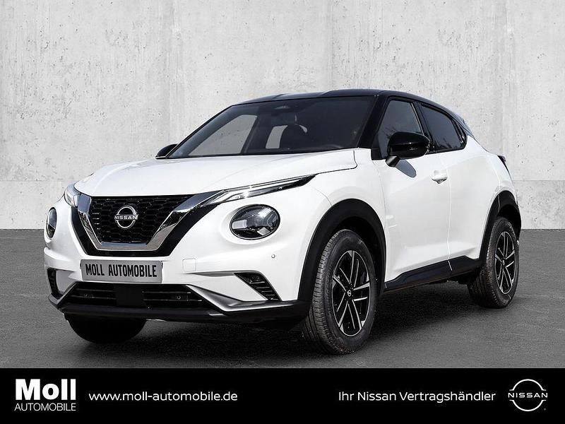 Pearl white / kf black Gebraucht 2025 Nissan Juke N-Connecta SUV | 23.475 € (Etwas zu teuer) - Bild 1/4