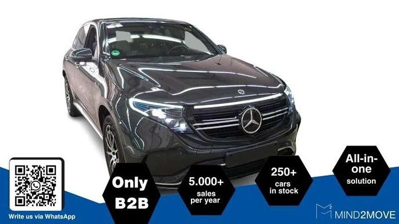 Schwarz Gebraucht 2022 Mercedes EQC400 AMG line SUV | 34.815 € (Guter Preis) - Bild 1/3