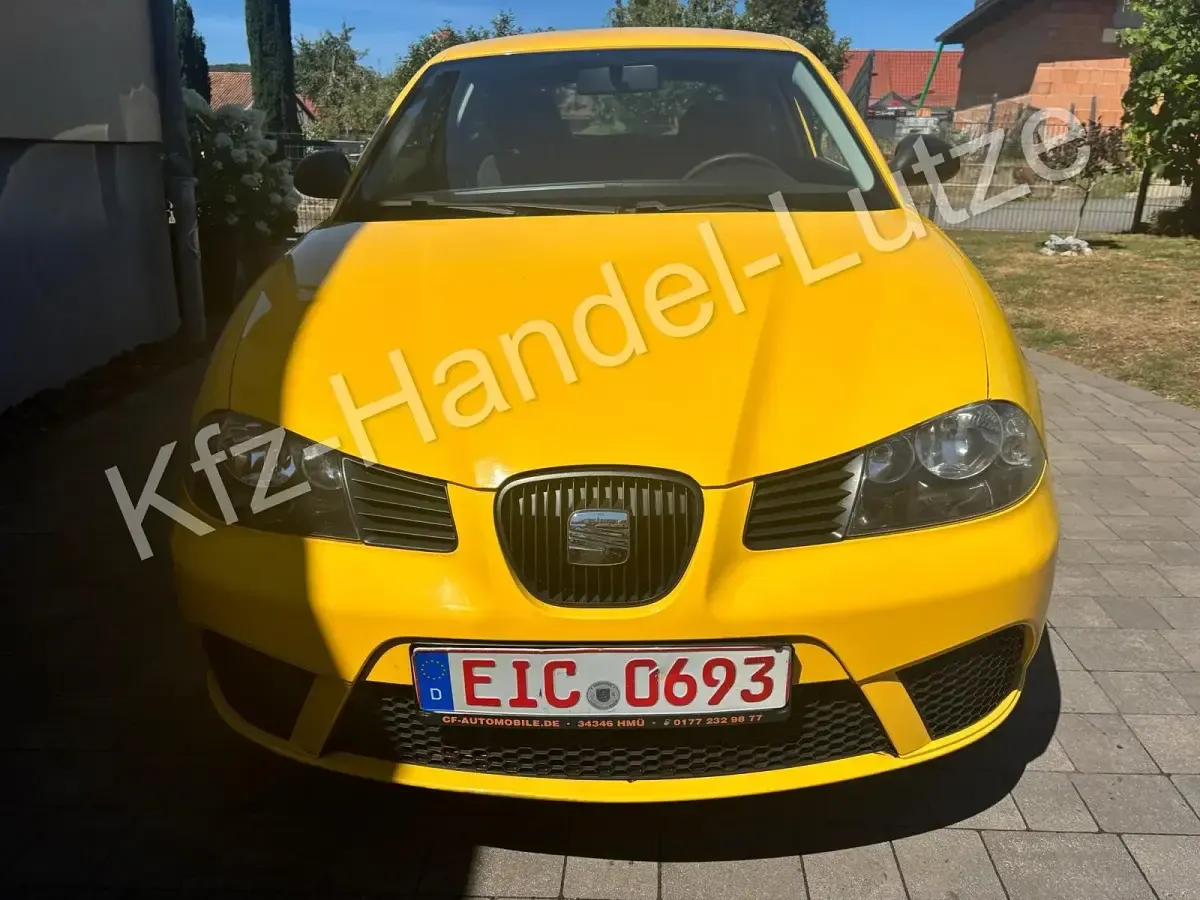 Gebraucht Seat Ibiza 64 PS (47 kW) 2008 Gelb Kleinwagen