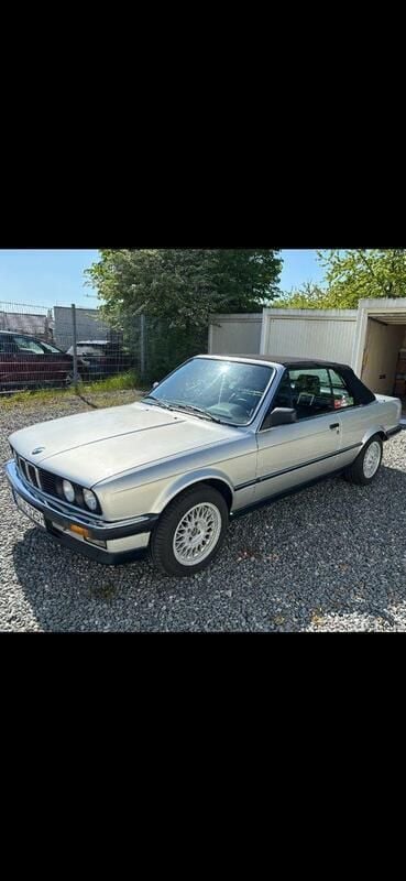 Silber Gebraucht 1986 BMW 325 Cabriolet Cabrio | 14.900 € - Bild 1/4