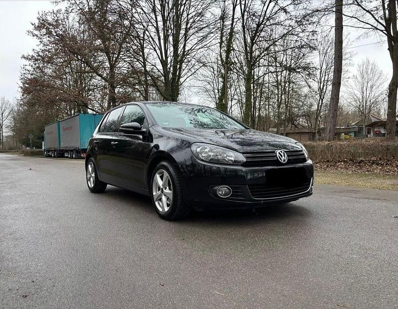 Gebraucht VW Golf VI Highline 122 PS (89 kW) 2010 Schwarz Kleinwagen