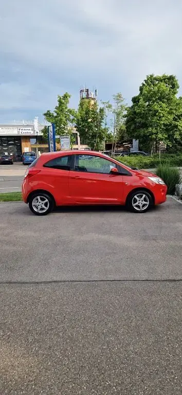 Gebraucht Ford Ka Titanium 69 PS (50 kW) 2009 Rot Kleinwagen