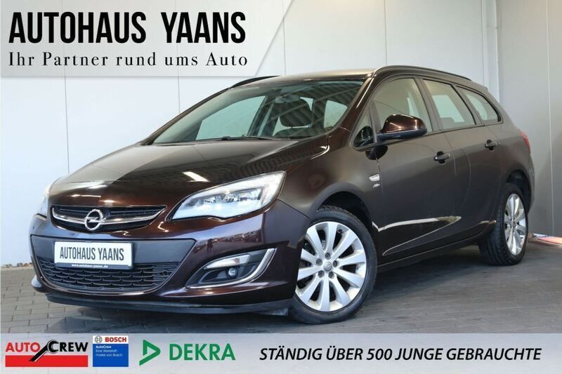 Mahogany brown (p2/so) Gebraucht 2013 Opel Astra Active Limousine | 9.689 € (Teuer) - Bild 1/4