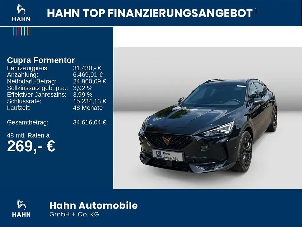 Gebraucht Cupra Formentor VZ 245 PS (180 kW) 2023 Schwarz SUV