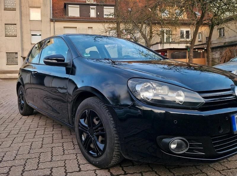 Gebraucht VW Golf VI 122 PS (89 kW) 2010 Schwarz Kleinwagen