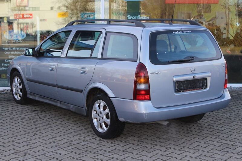 Gebraucht Opel Astra Comfort 84 PS (61 kW) 2003 Silber Kombi