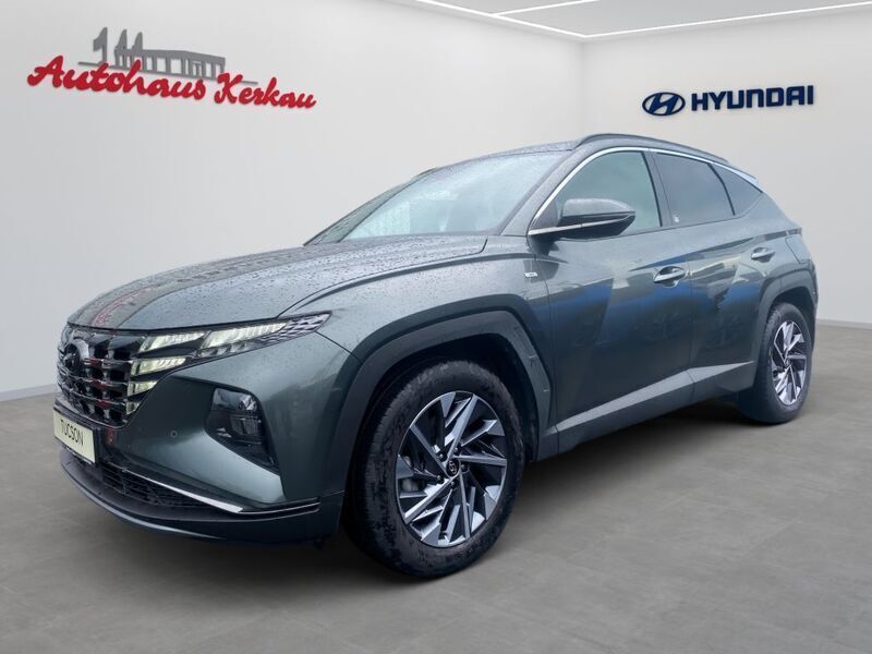 Amazon grey Gebraucht 2023 Hyundai Tucson Trend SUV | 28.990 € (Guter Preis) - Bild 1/4