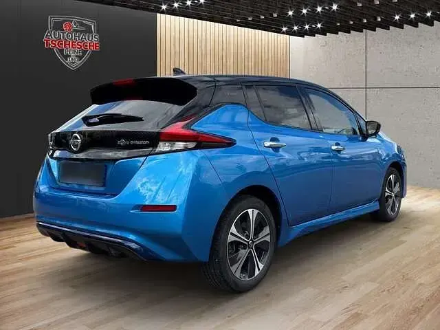 Brugt Nissan Leaf 160 kW (218 HK) 2021 Blå Hatchback
