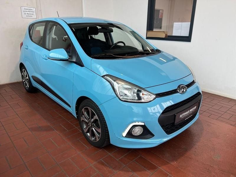 Blau Gebraucht 2014 Hyundai i10 Edition Kleinwagen | 5.900 € (Fairer Preis) - Bild 1/4