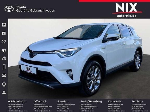 Schneeweiß Gebraucht 2018 Toyota RAV4 Hybrid Basis SUV | 23.370 € (Superpreis) - Bild 1/4