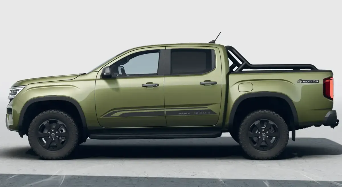 Nowe VW Amarok Dark Label 241 KM (177 kW) 2026 Zielony Pickup