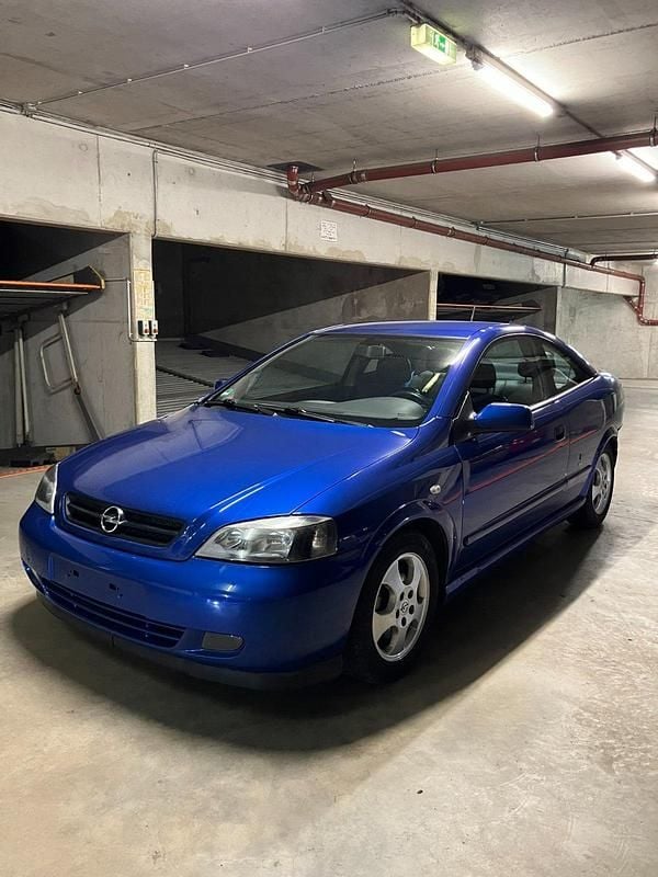 Gebraucht Opel Astra 125 PS (91 kW) 2002 Blau Coupé