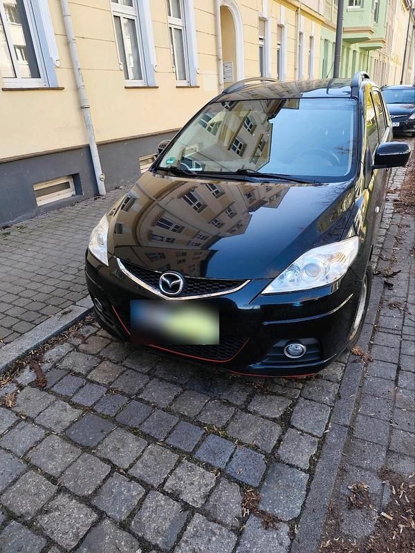 Gebraucht Mazda 5 116 PS (85 kW) 2010 Schwarz Van / Kleinbus