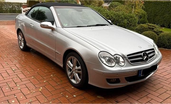 Silber Gebraucht 2006 Mercedes CLK200 Cabrio | 7.600 € (Fairer Preis) - Bild 1/4