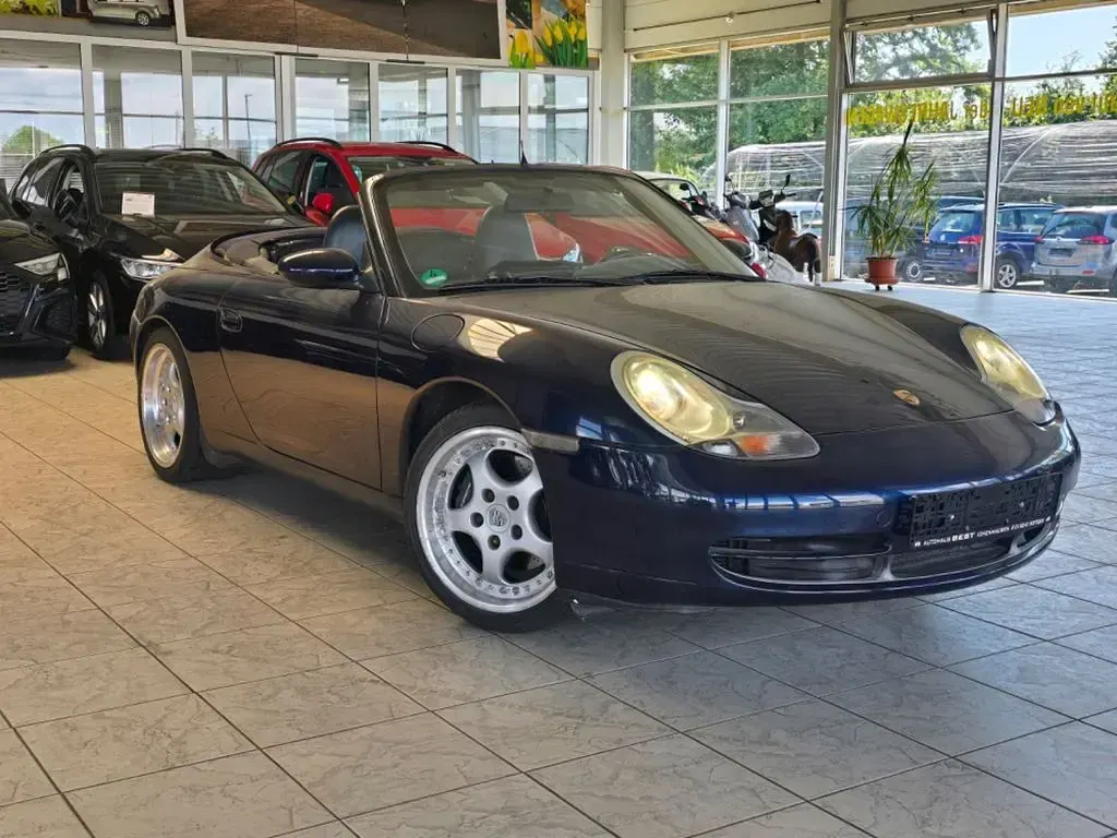 Gebraucht Porsche 996 300 PS (220 kW) 2000 Blau Cabrio