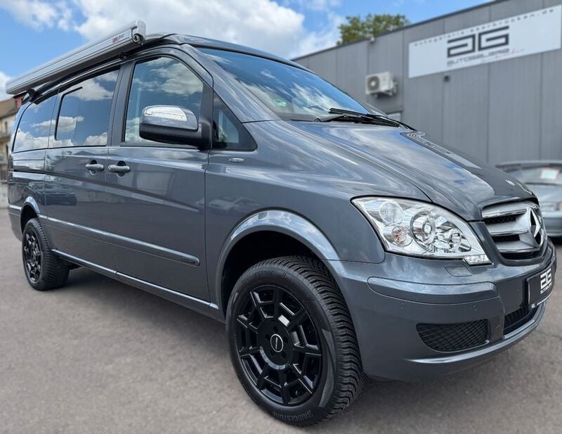 Grau Gebraucht 2014 Mercedes Viano Marco Polo Van / Kleinbus | 49.900 € - Bild 1/4