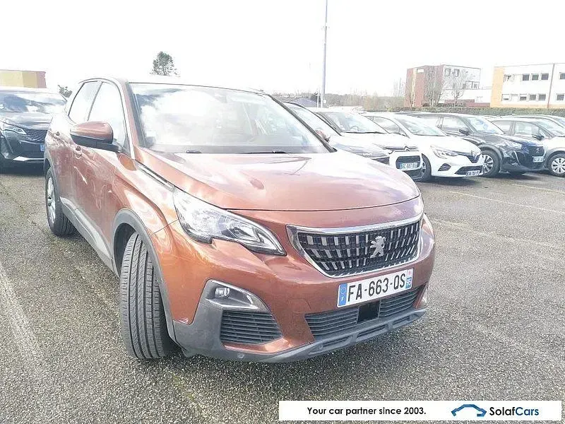 Gebraucht Peugeot 3008 131 PS (96 kW) 2018 Braun SUV