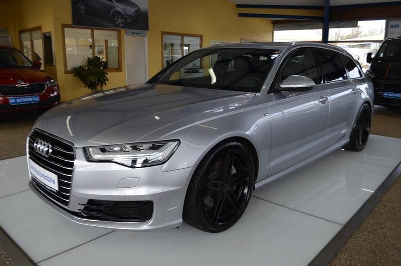 Silber Gebraucht 2015 Audi A6 Sport Kombi | 18.880 € (Fairer Preis) - Bild 1/4