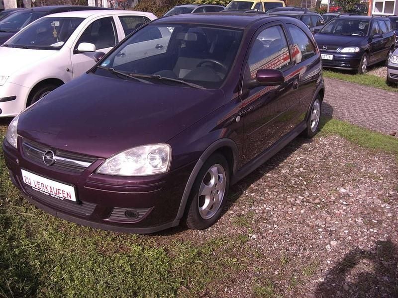 Violett Gebraucht 2006 Opel Corsa Limousine | 2.699 € - Bild 1/4