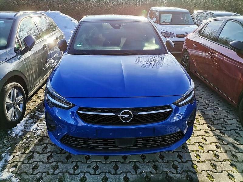 Gebraucht Opel Corsa GS Line 101 PS (74 kW) 2022 Perl blau/voltaik blau Kleinwagen