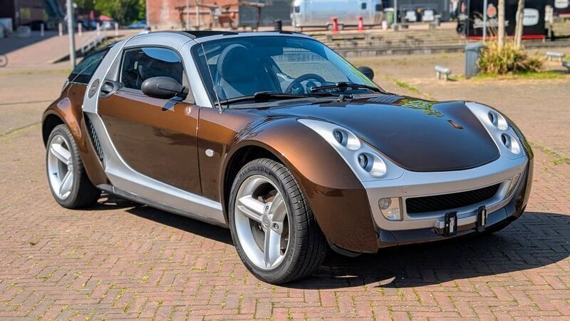 Braun Gebraucht 2005 Smart Roadster Cabrio | 7.750 € (Teuer) - Bild 1/4
