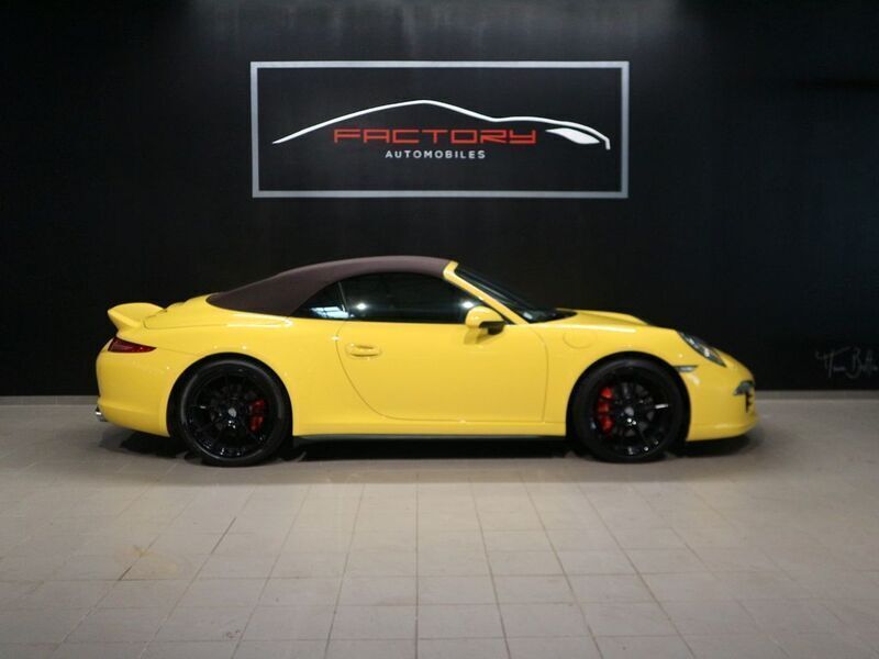 Gebraucht Porsche 991 400 PS (294 kW) 2014 Gelb Cabrio